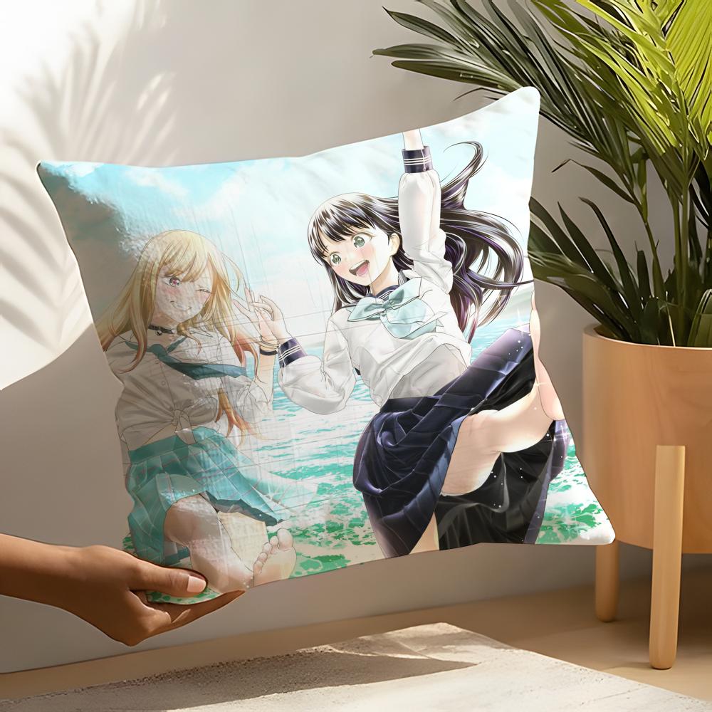 Tomorrowsauce'S Sailor Suit Pillow Case Linen Cushion Covers For Decorative Sofa Home Pillows Case Car Chair Pillows Cases