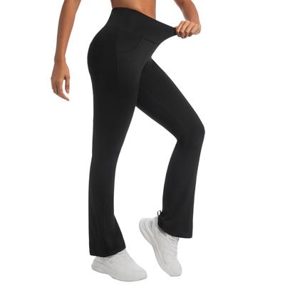 Hochelastische Yogahosen für Damen – atmungsaktiv und schnelltrocknend, 4-Wege-Stretch für Yoga, Fitnessstudio und Selbstvertrauen im Alltag!