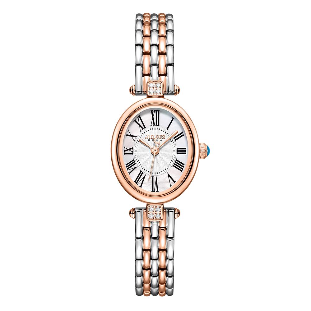 Jyullieoseu Ja-1524 Classic Round Women'S Metal Watch