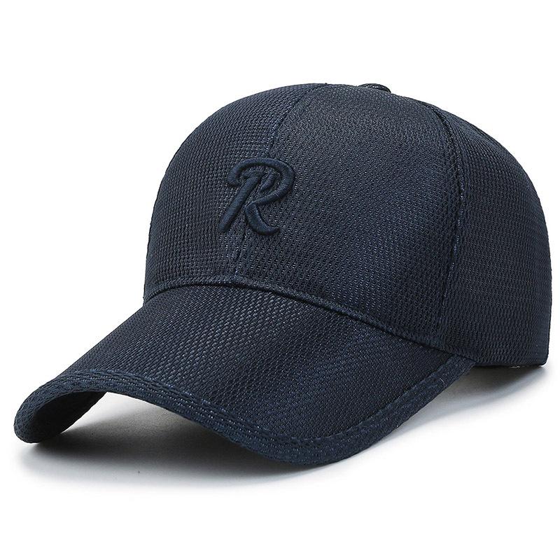 Hat Men's Embroidered Alphabet Baseball Cap, Street Fashion Trend Hat Men's and Women's Couples Cap Sun Hat