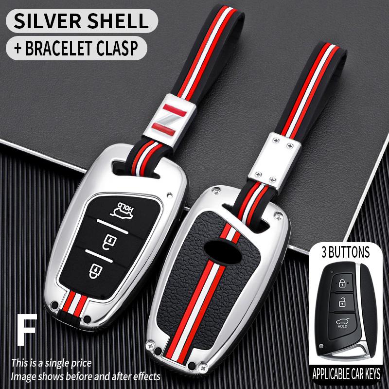 Kryt pouzdra na klíč od auta Držák Fob Pro Hyundai Grand Santa Fe IX45 GENESIS EQUUS AZERA 2013 2014 2015 2016 Příslušenství na klíče