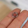Fishing Split Rings 100Pcs Stainless Steel Lure Rings Saltwater Terminal Tackles Split Rings Fishing Connectors Snap Rings