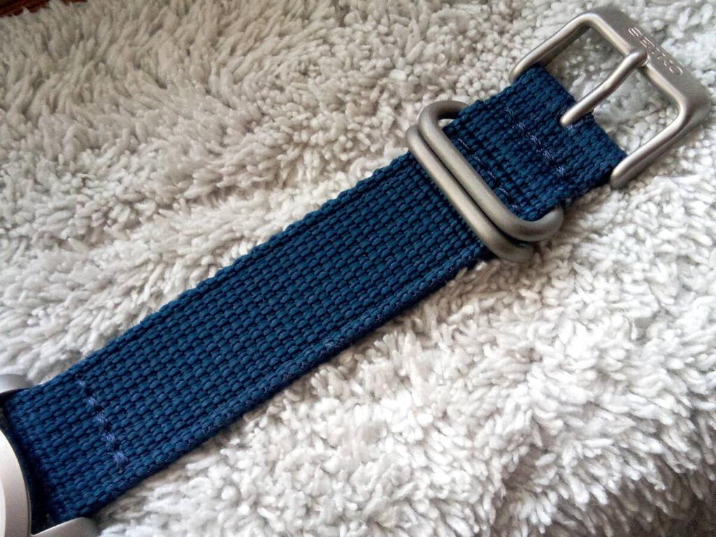 [USED]SEIKO 5 SNK807 Automatic Military Watch Navy Dial 7S26 Men’s Watch Excellent Condition