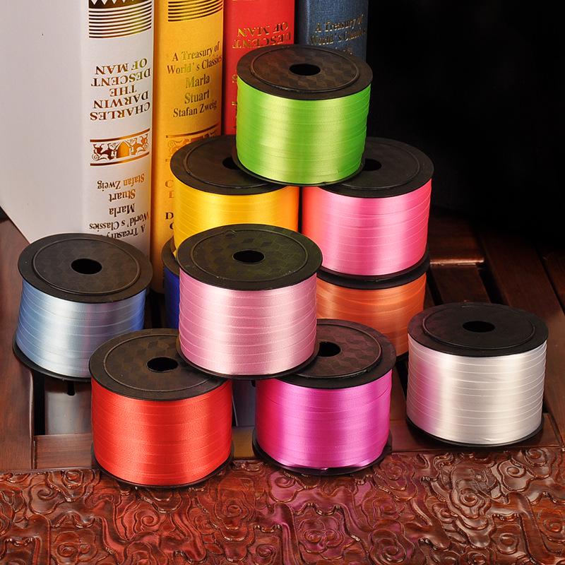 Wedding & New Home Decoration Balloons: 100-Yard Ribbon for Gift Packaging and Tying