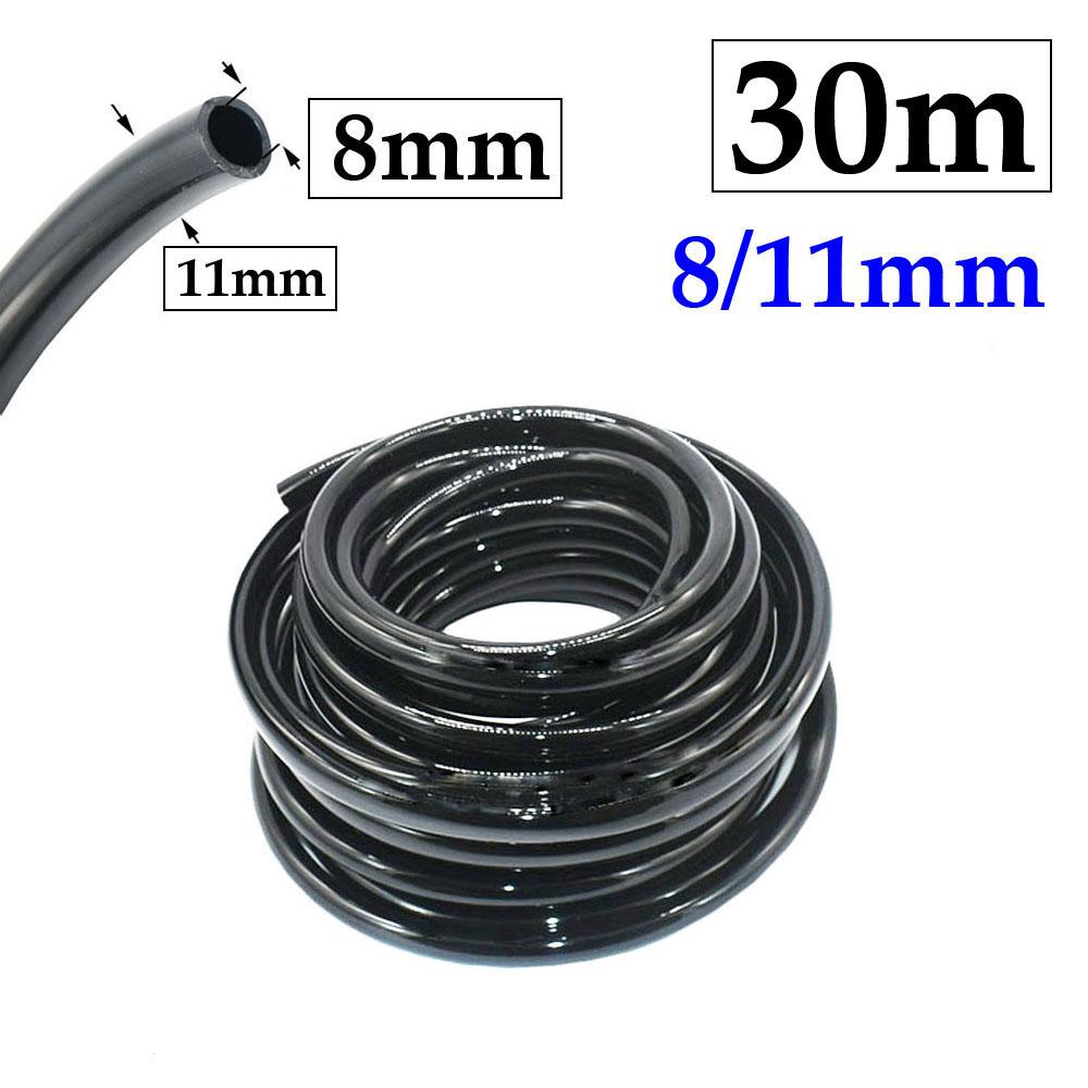 5-50M 4/7mm Hose Garden Watering 1/4" PVC Hose Micro Drip Irrigation Pipe Tubing Lawn Balcony Plants Flower Greenhouse Pipe