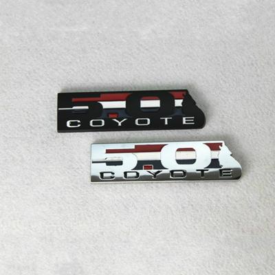 1pcs 5.0 Coyote Logo Car Emblem Decal Badge Sticker