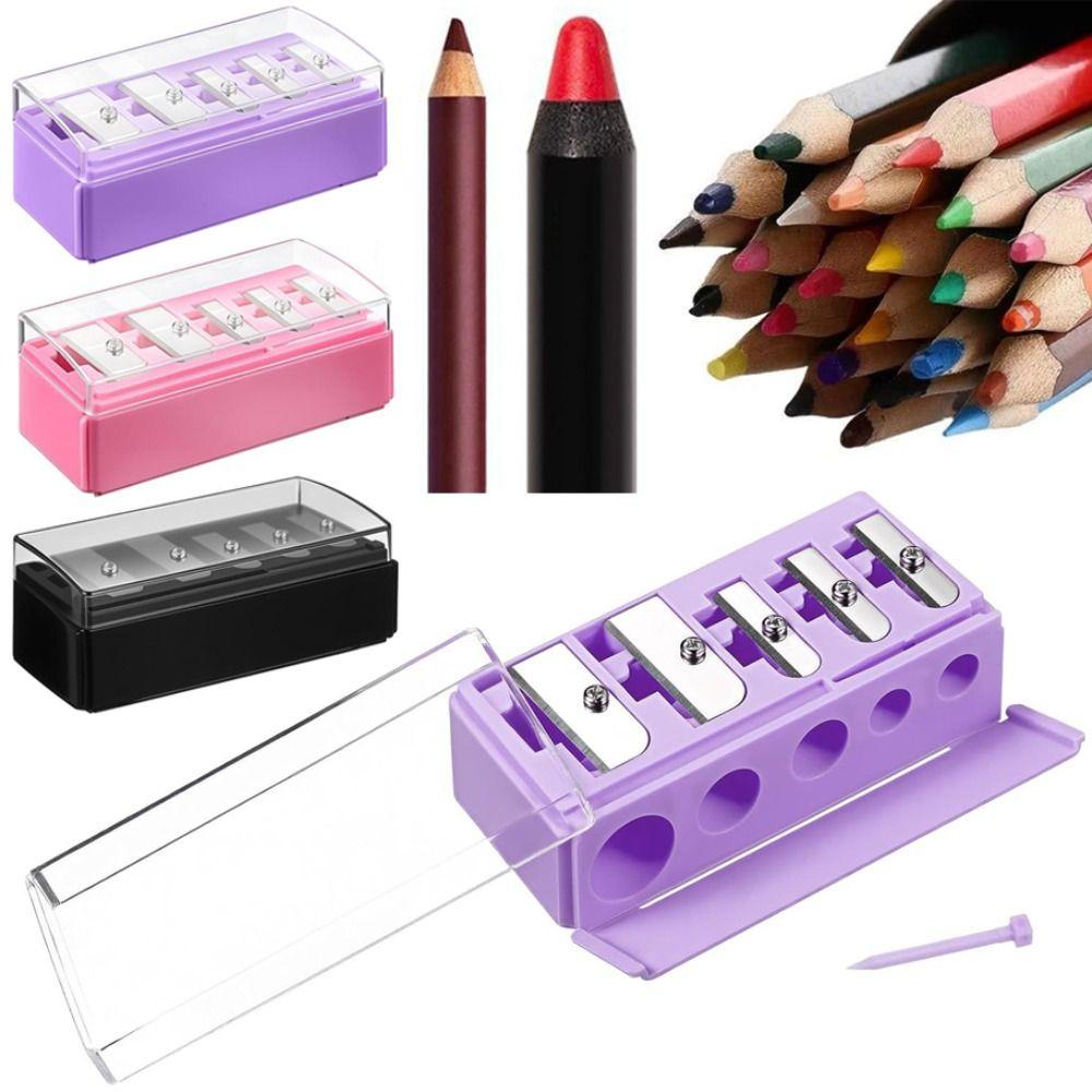 Multi-functional Cosmetic Pencil Sharpener Plastic Eyeliner Lipliner Sharpener Art Supplies