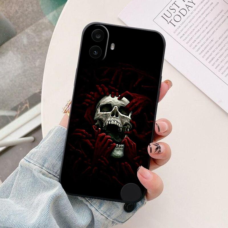 For Nothing CMF Phone 1 Case Colorful Painted Cover Soft Silicone Phone Case For Nothing CMF Phone 1 Covers Phone1 Bumper Coque