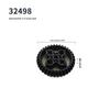 32498 Compatible 36-Tooth Double-Sided Gear for LEGO Technic Educational Building Blocks