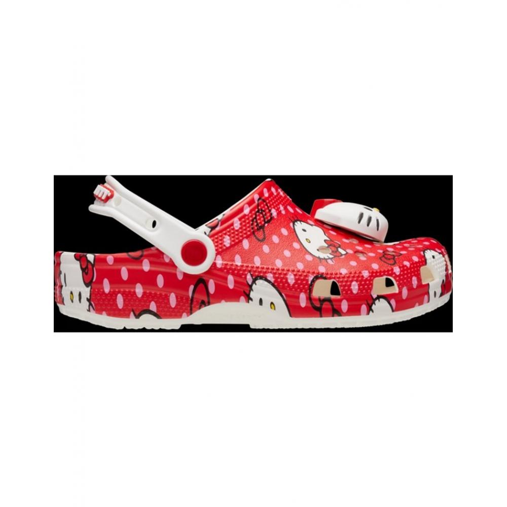 Crocs Hello Kitty Red Classic Clog Multi 210575 90h