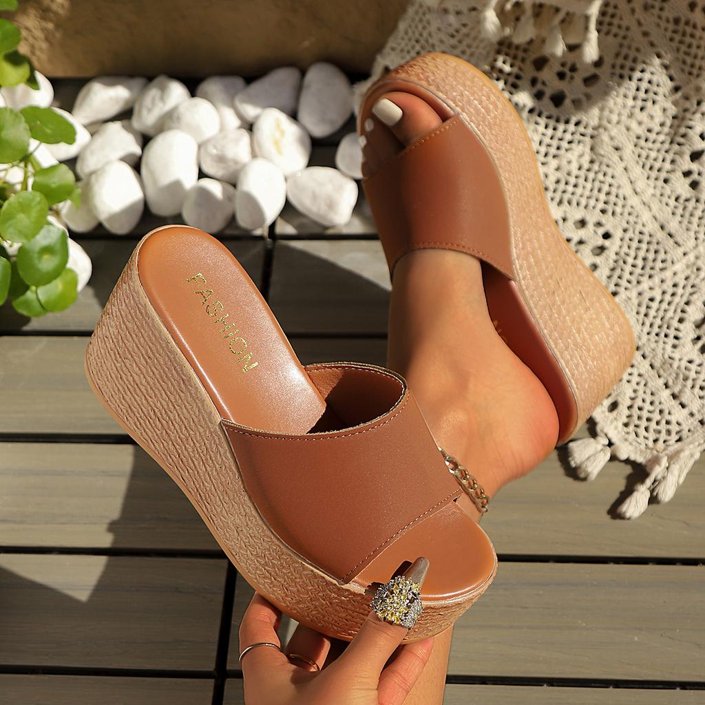 Summer Women Wedge Sandals Fashion Platform Shoes Woman Outdoor Casual Lightweight Women Shoes Trend Elegant High Heels Sandals