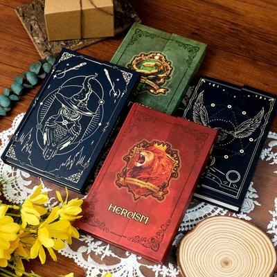 Magic Totem Serie Hochwertige Super Coole Hartschalenhülle Tragbares Dreifach Faltbares Notizbuch