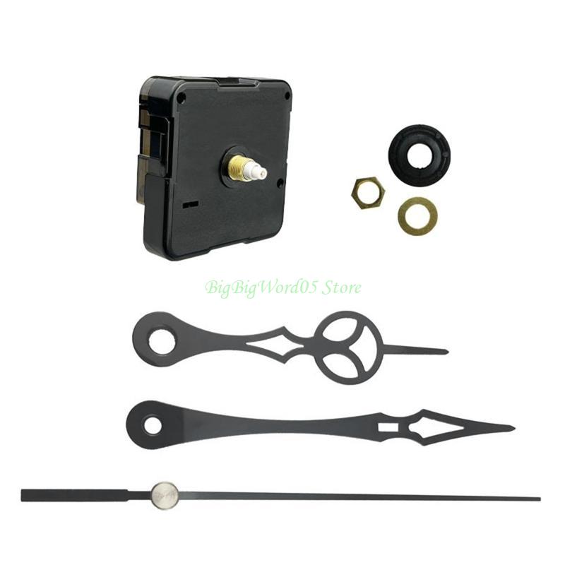 24TE 13mm Shaft Clock Movement Mechanism DIY Repair with Hour Second Hands