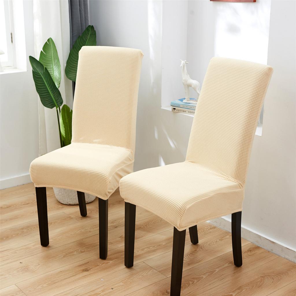 Corn Elastic Chair Cover Chair Cover Half Pack One-Piece Hotel Hotel Dining Table Chair Cover Seat