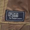 Polo by Ralph Lauren Jackett mit versetztem Muster, tailliert C98-W88-T175 Khaki Herren Gebraucht