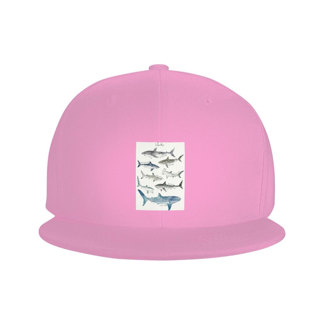 Sharks Baseball Caps Snapback Fashion Baseball Hats Breathable Casual Casquette Outdoor for Unisexs And WoUnisexs