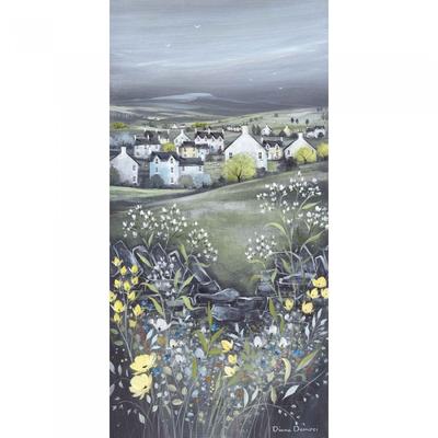 Diane Demirci Chalkboard Hills II Druck