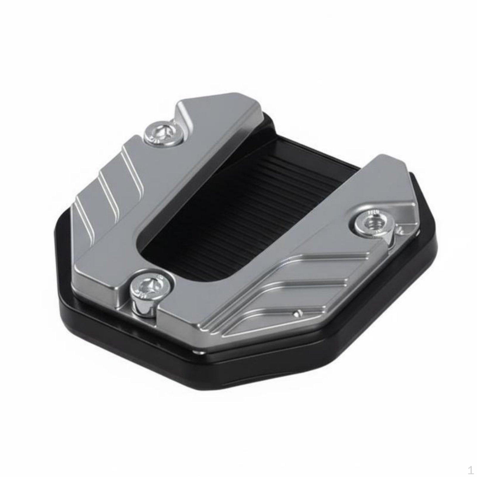 Motorcycle Kickstand Pad Widened Base Side Stand Plate NonSlip Aluminium Alloy