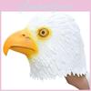 White Eagle Mask Latex Animal Head Mask For Costume Parties And Halloween Celebrations