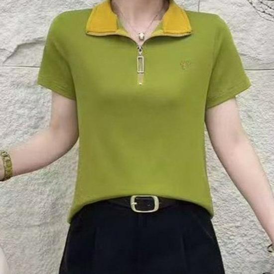Elegant Summer Slimming Women's Casual Short-Sleeve T-Shirt