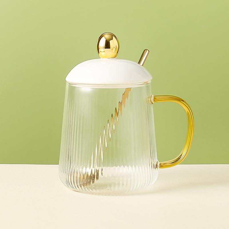 Large Capacity Electric Glass Kettle for Herbal Tea & Hot Milk