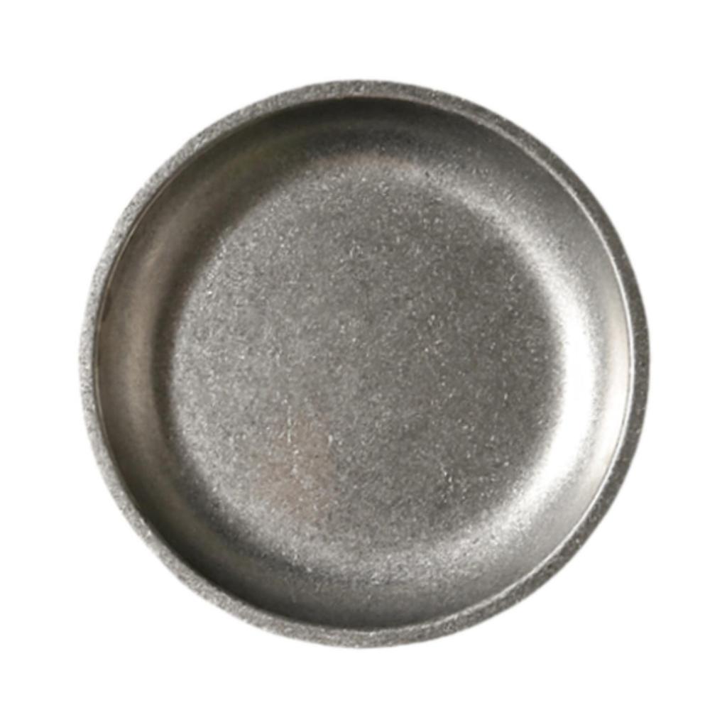 Round Dish Salad Plate Reusable Multipurpose Decorative Seasoning Vintage for