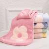 Magic Microfiber Shower Cap Embroidery Towel Bath Hats Dry Hair Cap Quick Drying Soft for Lady Turban Head