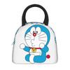Cute Doraemon Insulated Lunch Bags Portable  Lunch Container Thermal Bag Tote Lunch Box Beach  Outdoor Men Women