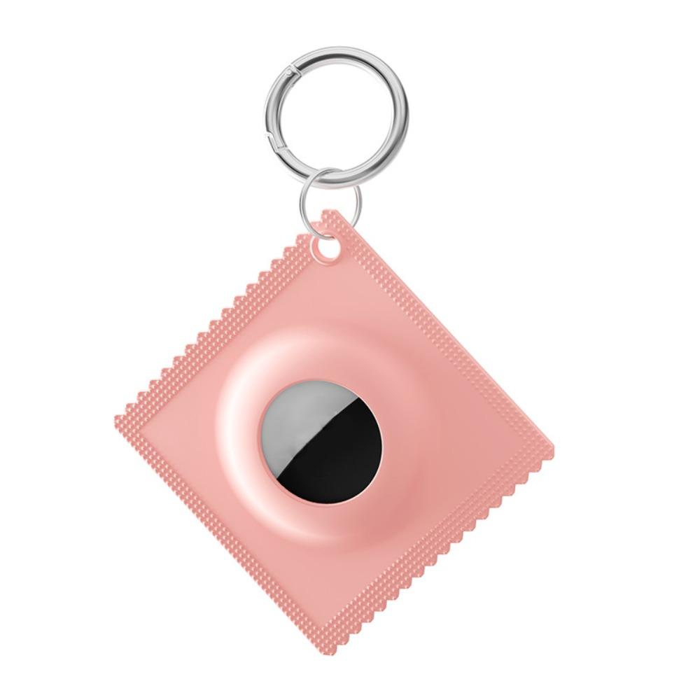 Silicone Protective Case Ultra-thin Tracker Keychain for Apple AirTag Tracker Accessories