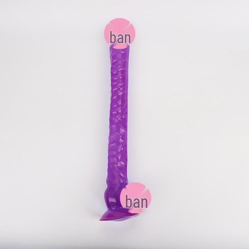 40cm Realistischer Saugnapf Dildo Massager, 4,6cm Dick, Erotisches Spielzeug für Erwachsene