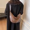 Large Capacity Soft Leather Shoulder Bag Women's Hobo Bag Crossbody Bag