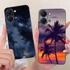 Modische Coole Hülle Für Tecno Spark GO 3 KN3 Weiche Schwarze Silikon TPU Rückabdeckung Für Tecno Spark Go3 Handyhüllen