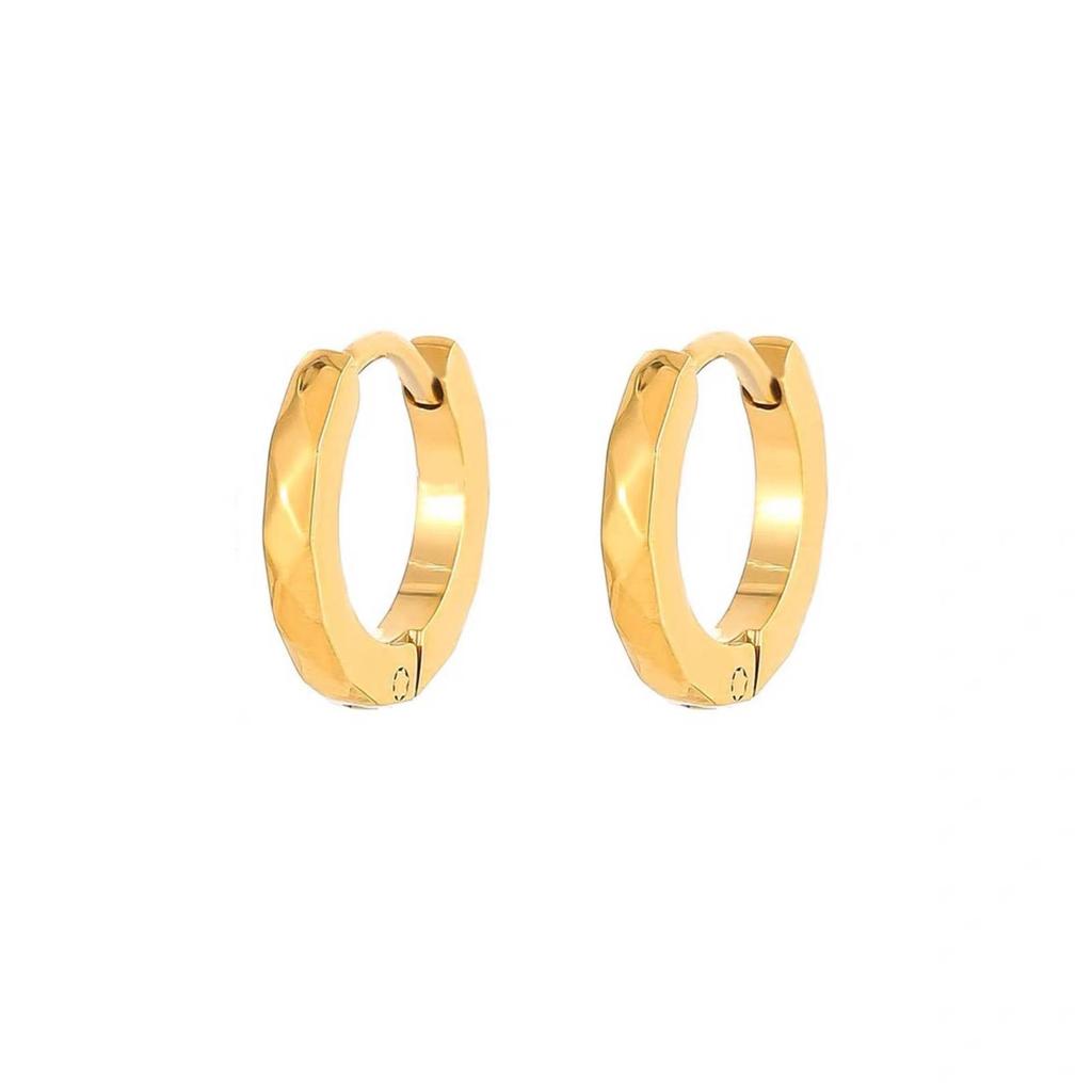Stainless Steel Small Hoop Earrings for Women Men Jewelry Accessories Gifts