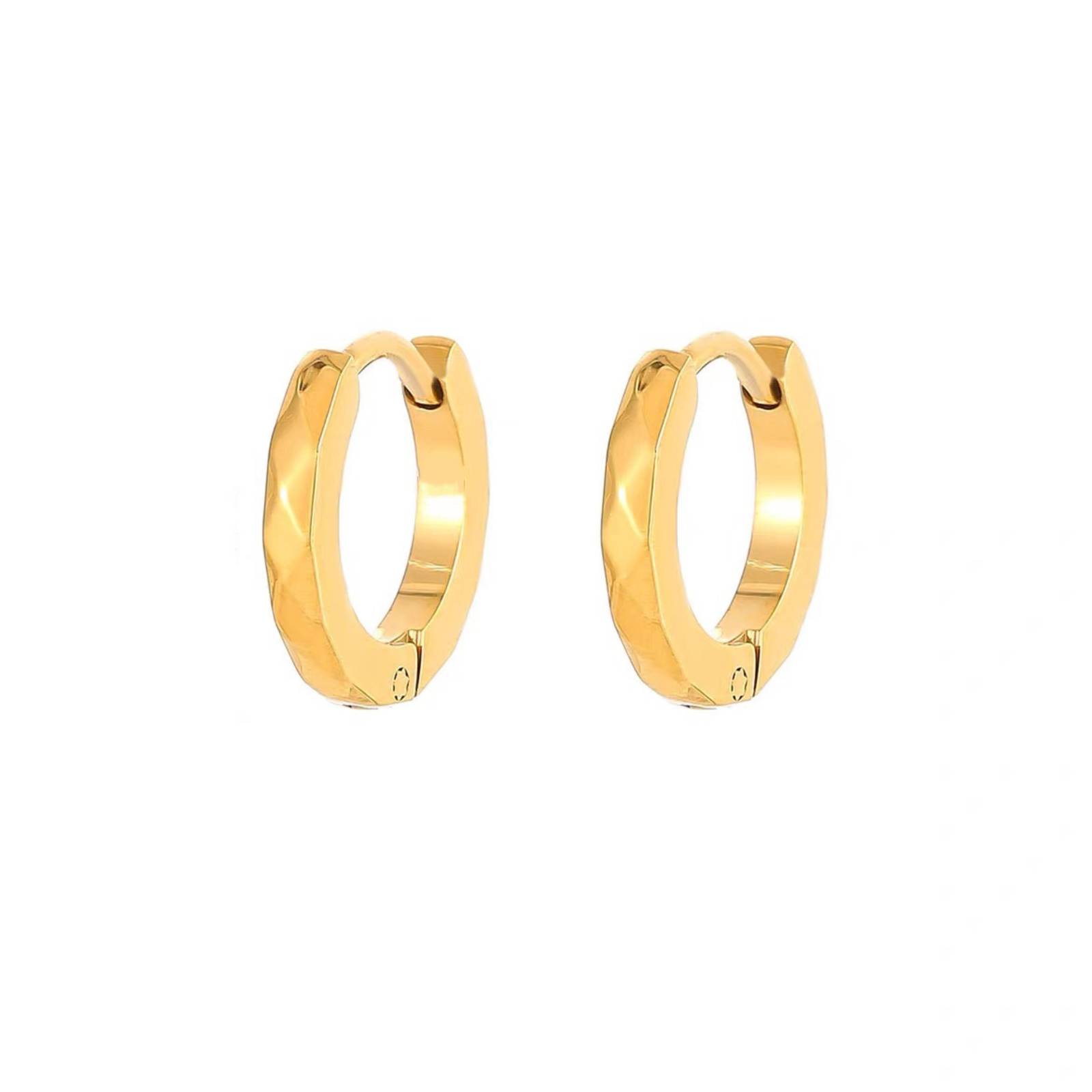 Stainless Steel Small Hoop Earrings for Women Men Jewelry Accessories Gifts