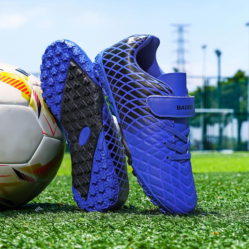 28-39 Chlapčenské futbalové kopačky s kolíkmi, gumová mäkká podrážka, detské profesionálne tréningové futbalové kopačky na umelú trávu pre dievčatá