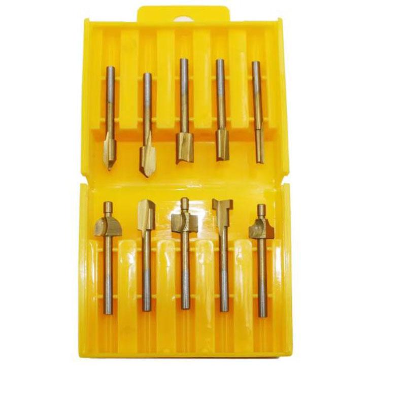 

Фрезы HSS 1/8 с титановым покрытием для деревообработки, фрезы по дереву, фрезерование, используются для Dremel HT980 Pack of 1