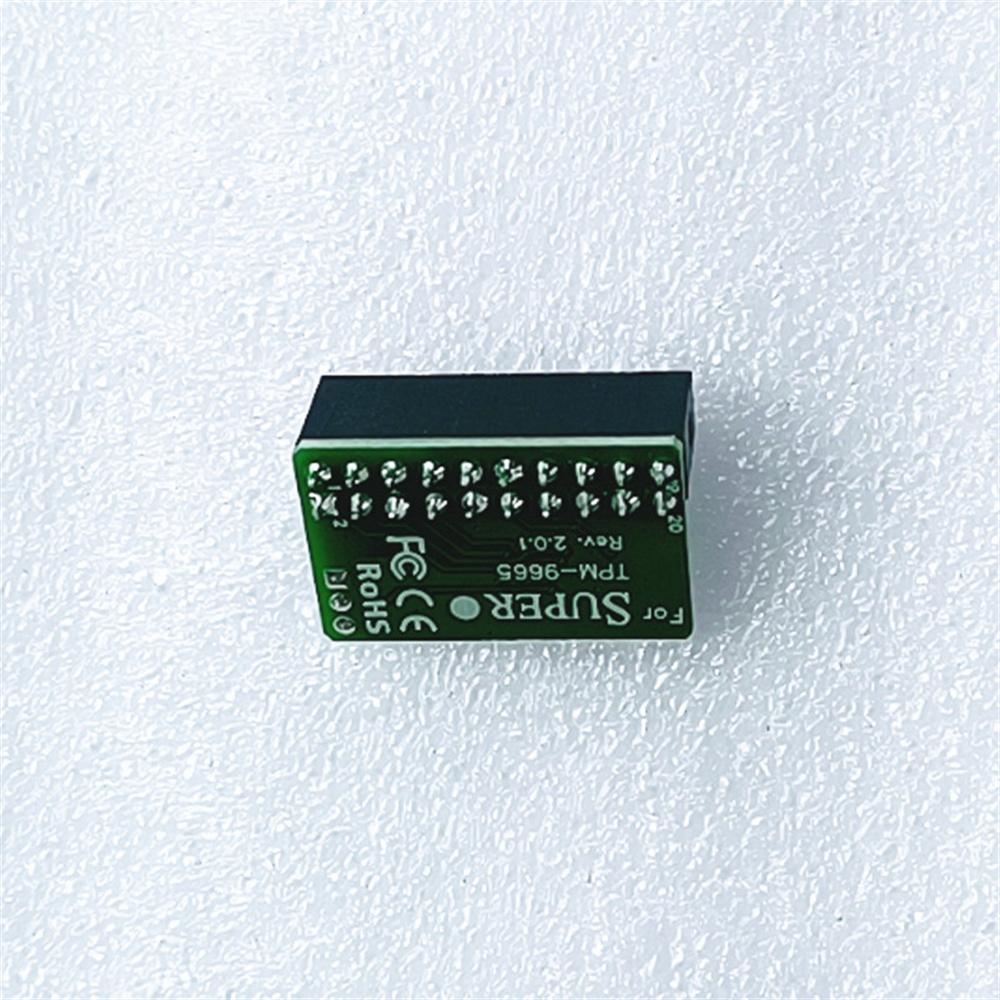 20 Pin TPM 2.0 Module Trusted Platform Fit For SuperMicro AOM-TPM-9665H TCG 2.0