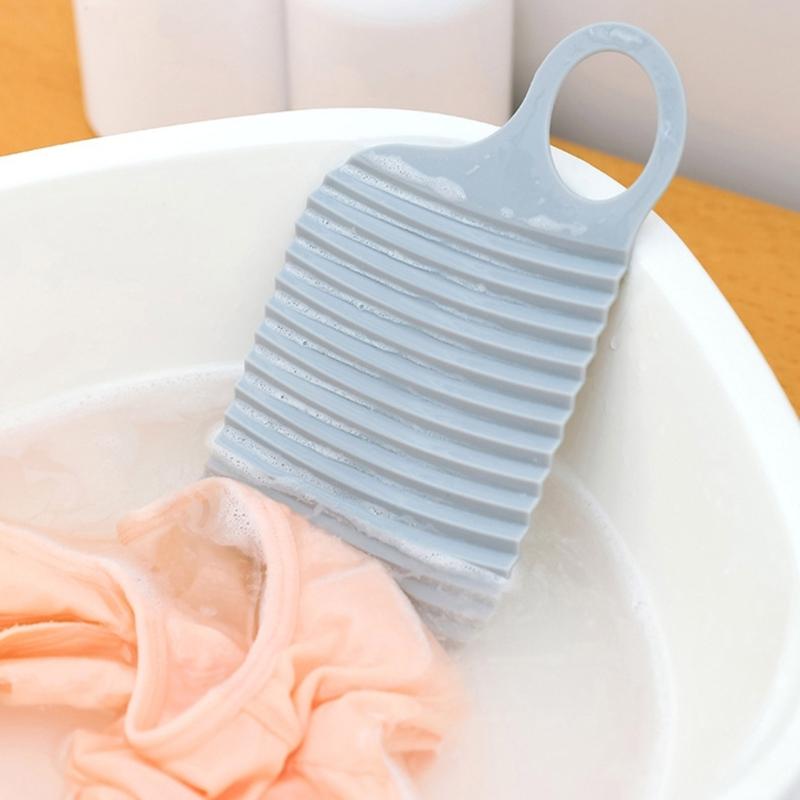 3Pcs Hand-held Mini Washboard Portable Plastic Laundry Board Travel Hand Double Sided Washboard for Home Travel Outdoor