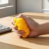 Brinquedo de Aperto de Queijo Gigante, Brinquedo Sensorial Cubo de Queijo para Alívio da Ansiedade, Brinquedo de Apertar Bloco de Queijo Macio Esticável, Ferramenta de Relaxamento para Casa e Escritório