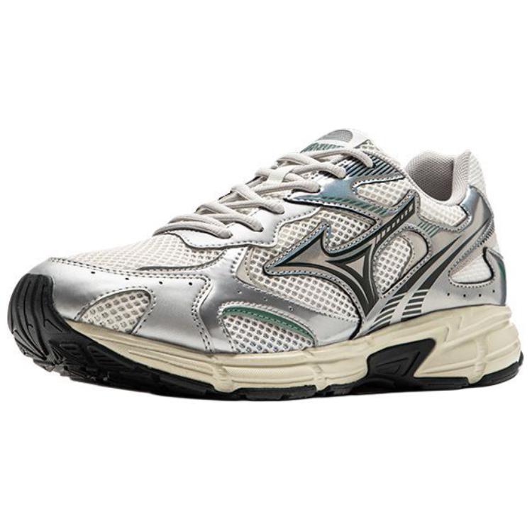 Mizuno Speed 2K Abrasion Resistant Breathable Slip Resistant Low Top Casual Running Shoes Unisex White Silver Mizuno D1GH222921