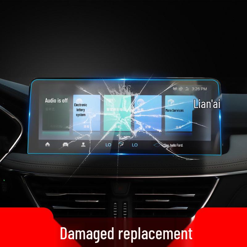 Ford Escape and Ecosport Center Console Screen Protector Tempered Film