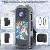 For Insta360 X4 Air Metal Frame Shockproof Protective Rabbit Cage Expansion Case with 1/4 Threads Cold Shoe Mount Accessories
