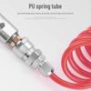 BERRYLION PU Spring Air Hose CN Plug (adapter Included)