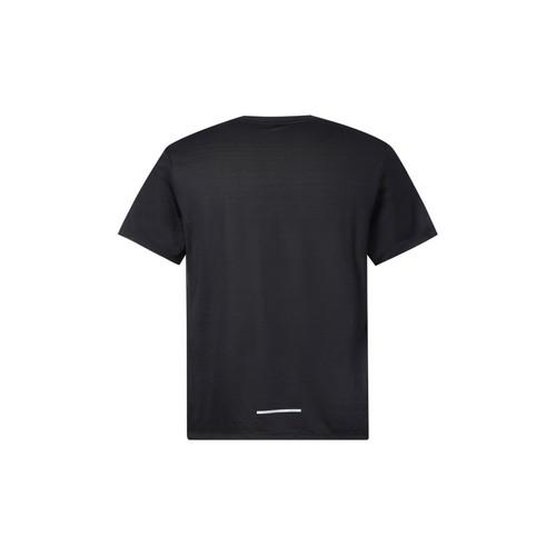 Nike Men's Black Athletic Fitness Crew Neck Short-Sleeve T-Shirt