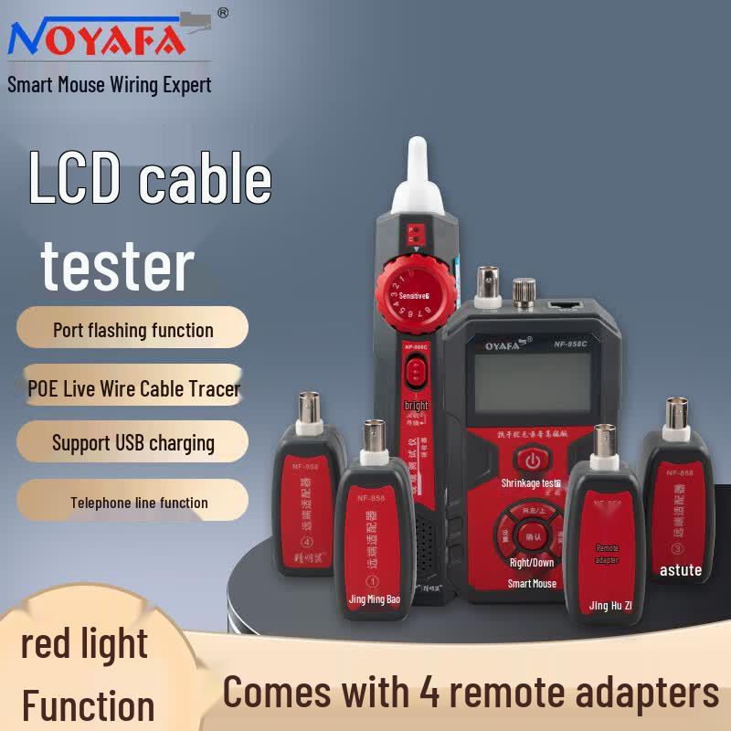 NOYAFA NF-858C Cable & Fiber Optic Tester (CN version)