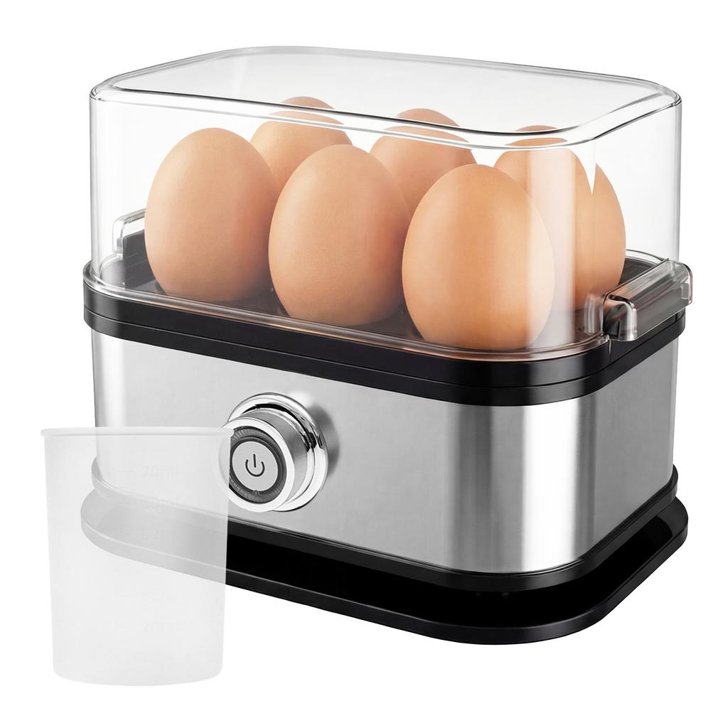 Electric Rapid Egg Cooker Multi-functional Egg Boiler Poacher Steamer with Measuring Cup AU/US 6 Grids Eggs Cooker for Kitchen
