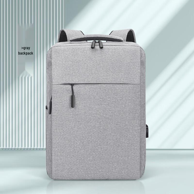 Grey Business Backpack Gift Set