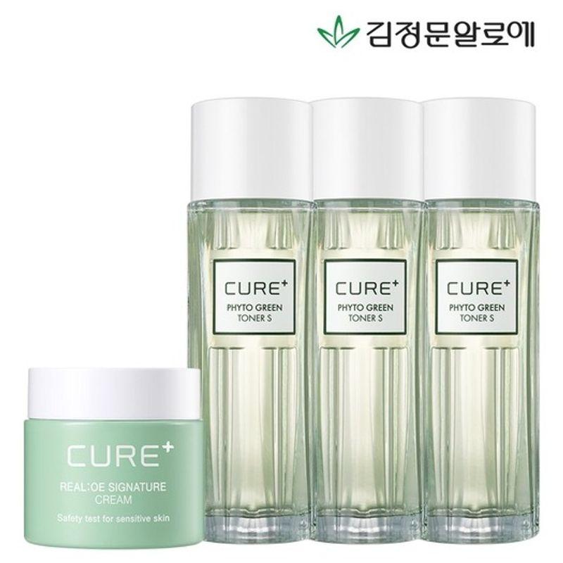 [Kim Jungmoon Aloe] Cure Phytogreen Toner 3 + Signature Cream
