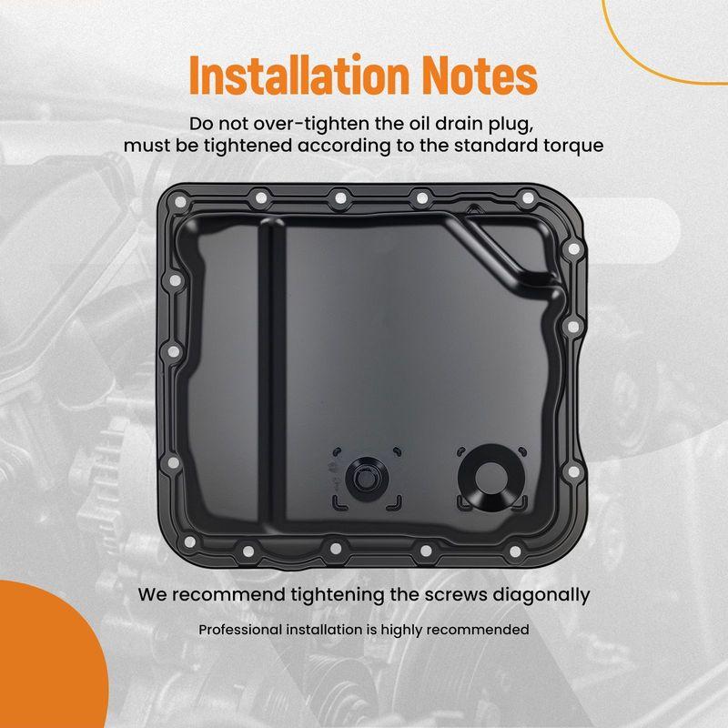 Oil Pan for GM Isuzu Saab 4L60-E 2003-2014 103164 Direct Replacement