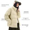 Anta Women's Winter Loose Fit Stand Collar Puffer Jacket